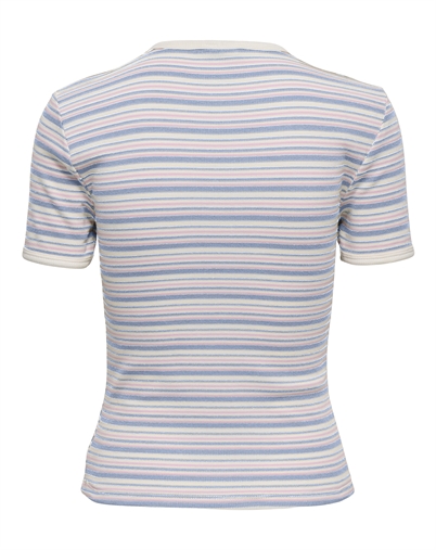 JDY - JDYLada T-shirt - Cashmere Blue/Mix